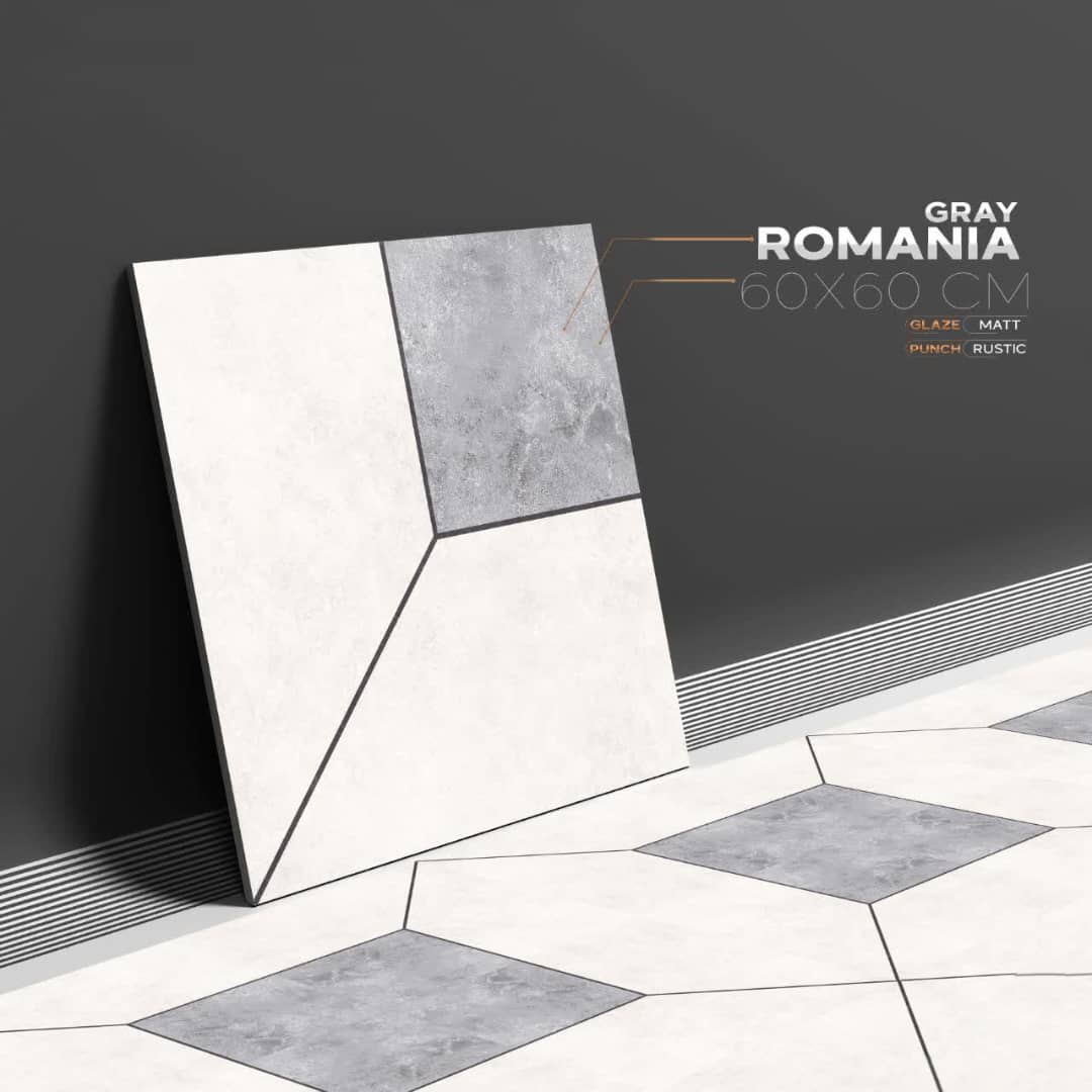 رومانیا طوسی سایز 60 در 60